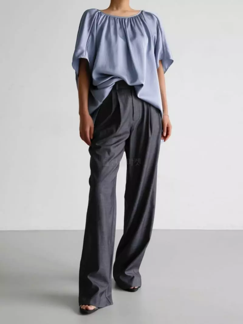 Paper Moon - Korean Women Fashion - #restrostyle - Pintuck Pants - 2