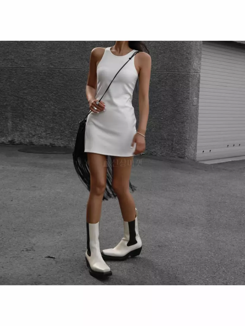 Paper Moon - Korean Women Fashion - #romanticstyle - Buntto Mini One-piece