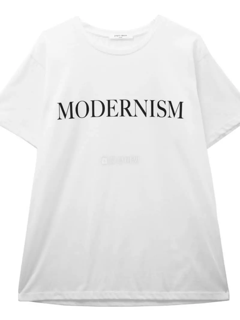 Paper Moon - Korean Women Fashion - #vintageinspired - Modernism Tee