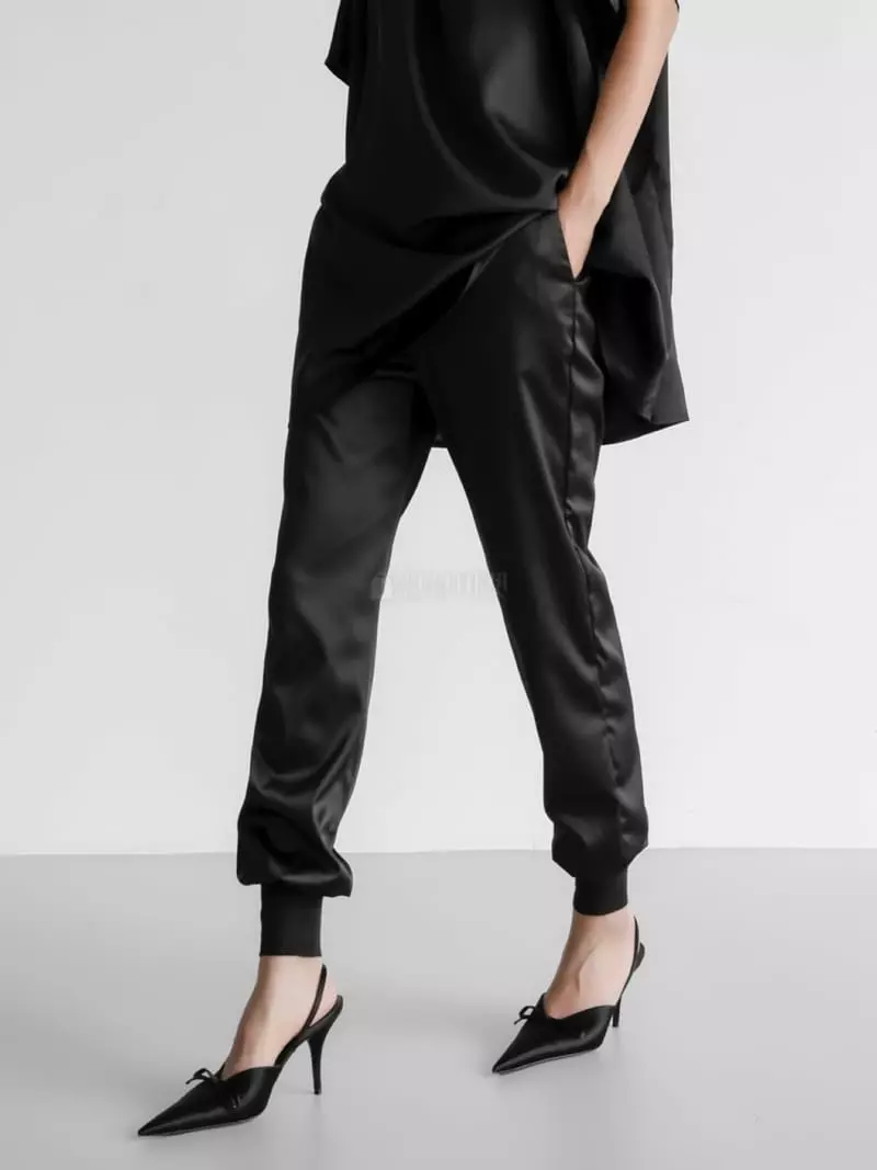 Paper Moon - Korean Women Fashion - #vintagekidsstyle - Shatin Pants - 2