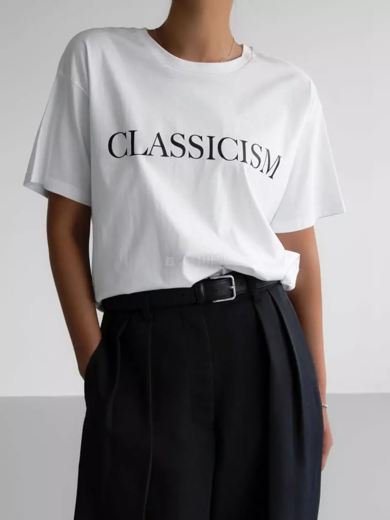 Paper Moon - Korean Women Fashion - #vintagekidsstyle - Classicism Tee