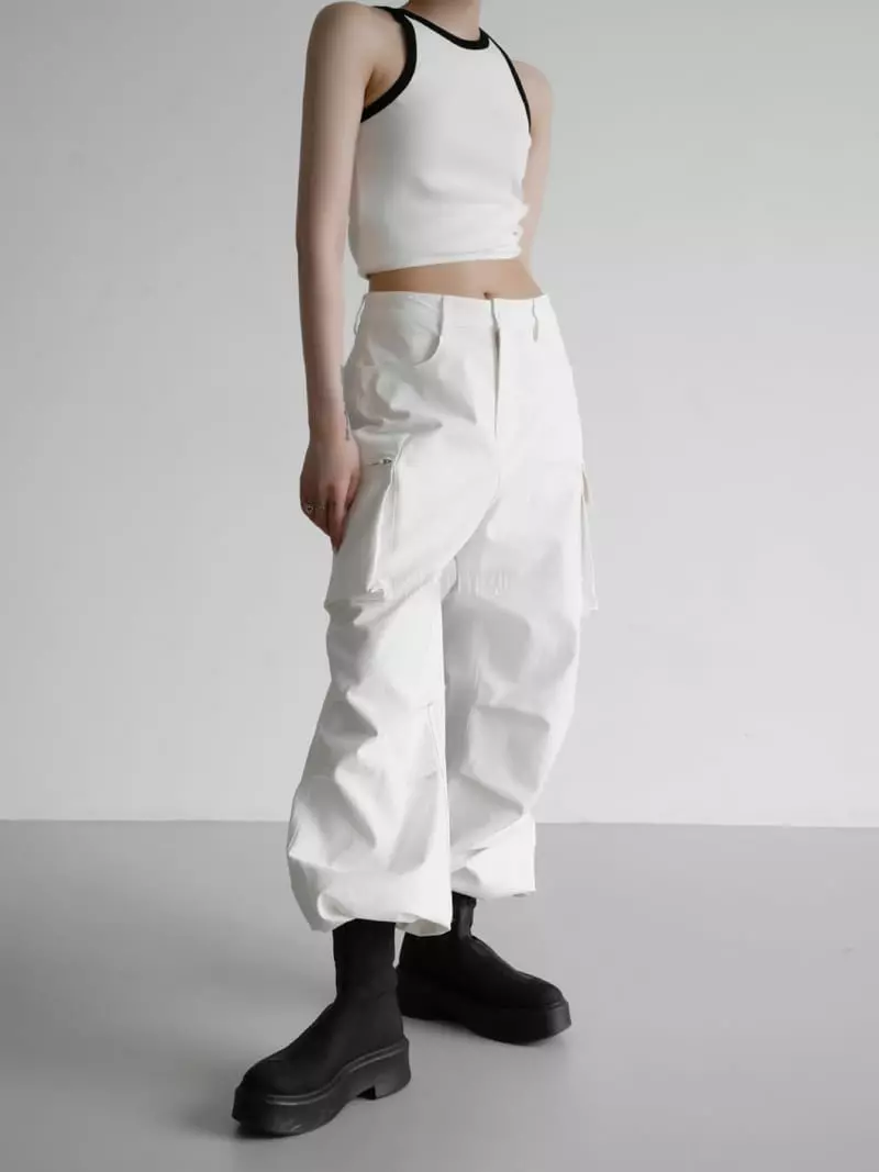 Paper Moon - Korean Women Fashion - #womensfashion - Color Sleeveless Top - 5