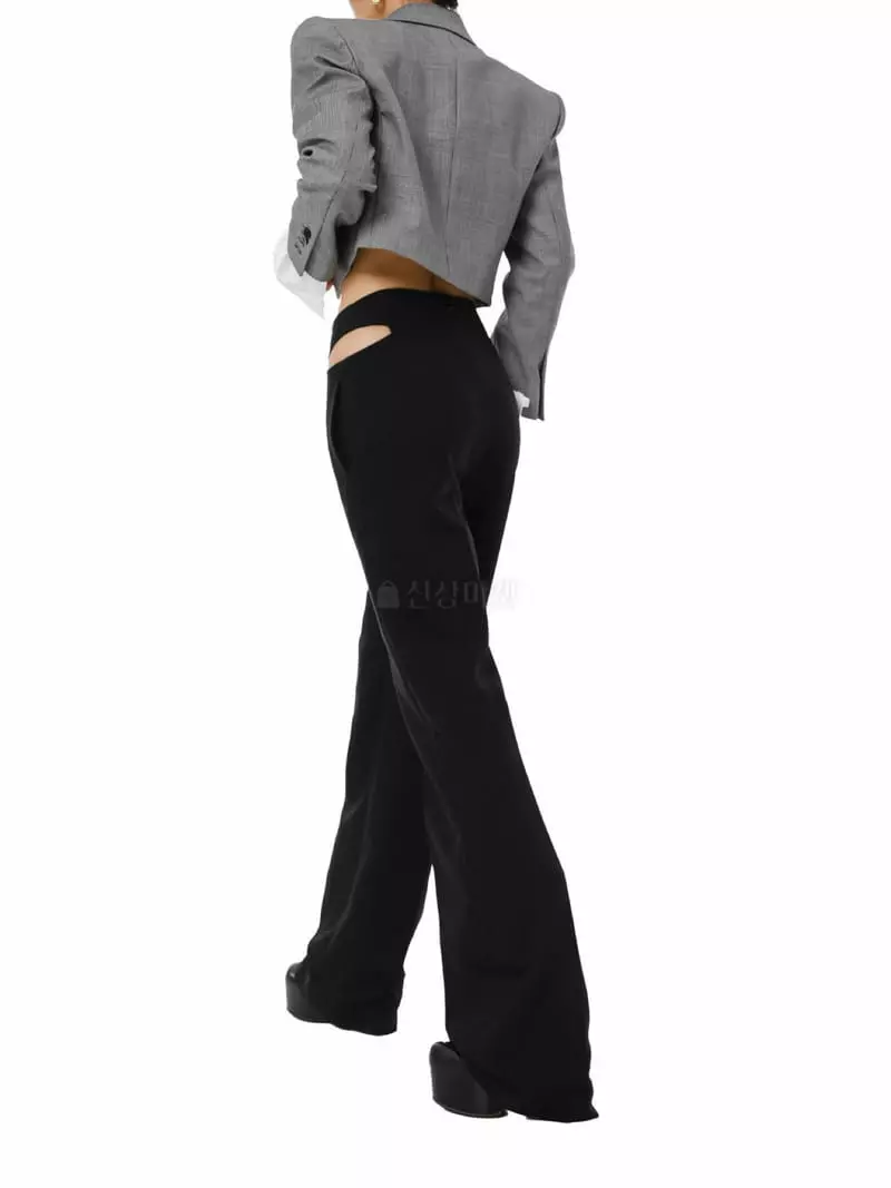 Paper Moon - Korean Women Fashion - #womensfashion - Waist Detail Pants - 5