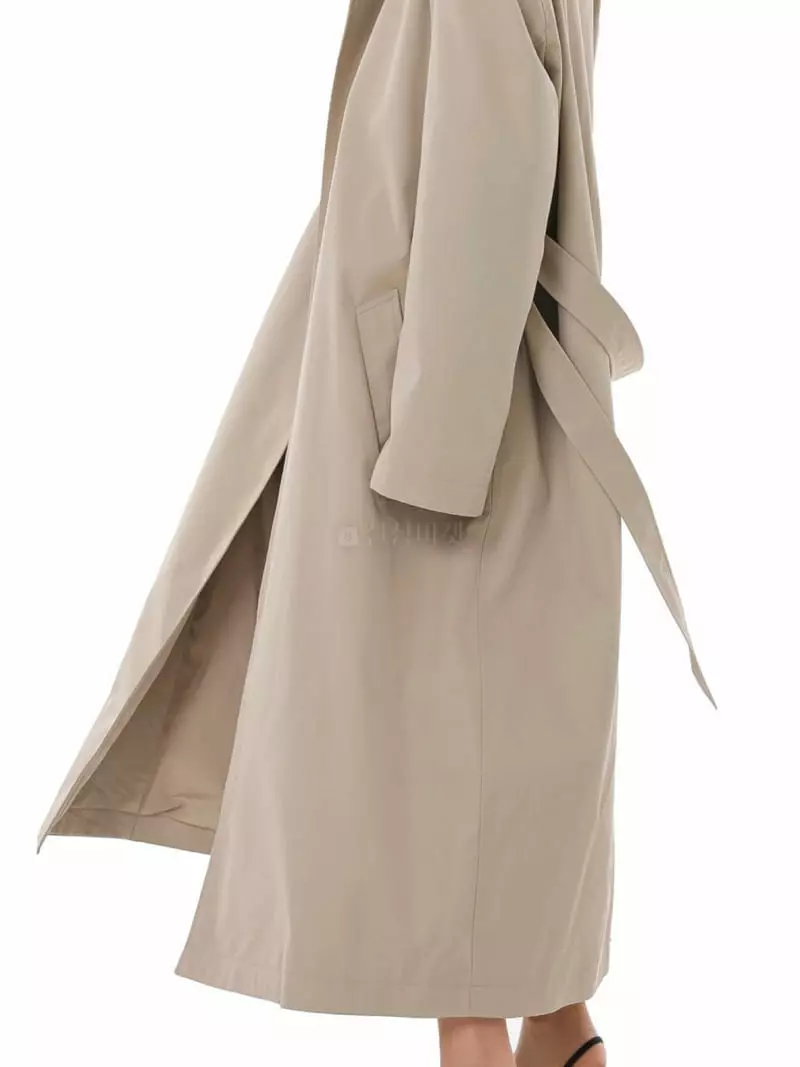 Paper Moon - Korean Women Fashion - #womensfashion - Wrap Belted Coat - 2