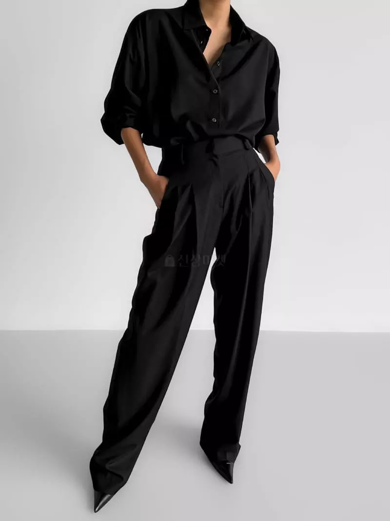 Paper Moon - Korean Women Fashion - #womensfashion - Maxy Length Pants - 2