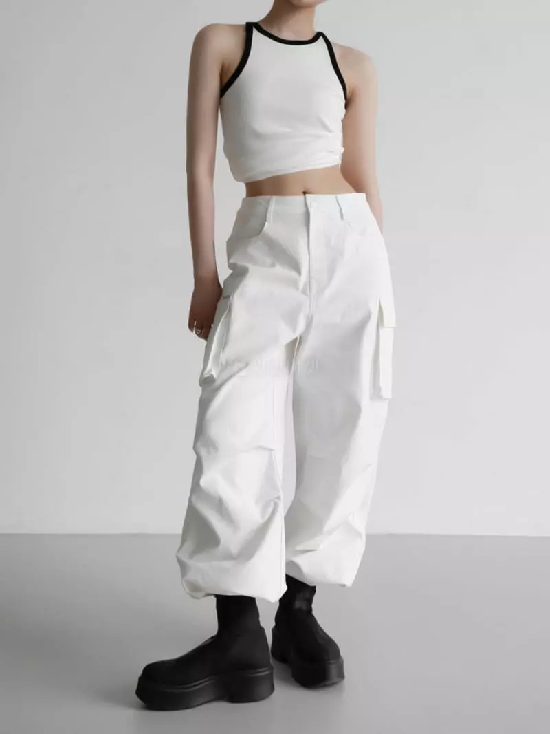 Paper Moon - Korean Women Fashion - #womensfashion - Heavy Wide Pnats