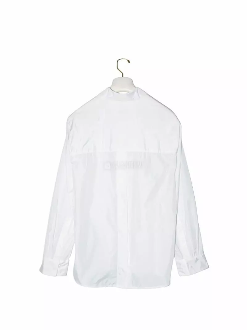Paper Moon - Korean Women Fashion - #womensfashion - Nylon Back Slit Detail Shirt - 9