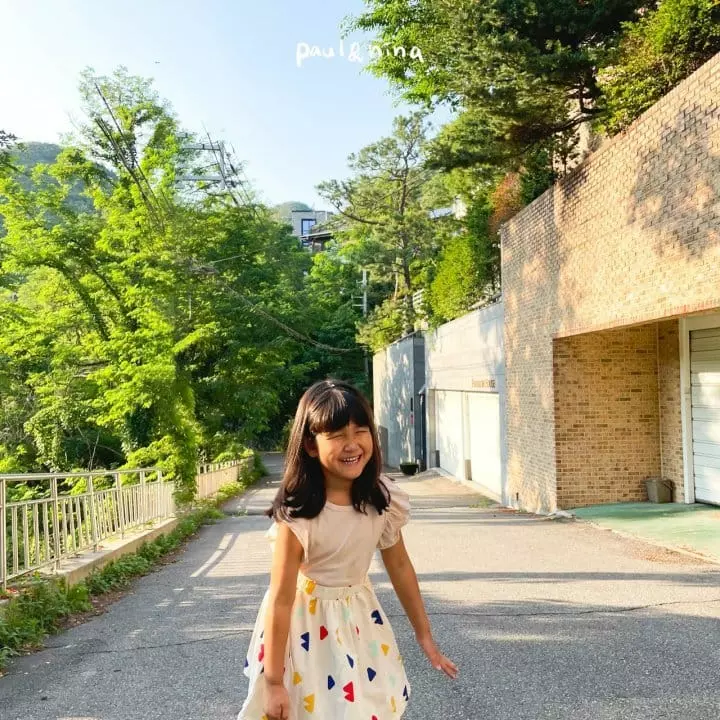 Paul & Nina - Korean Children Fashion - #Kfashion4kids - Love Frill Tee - 7