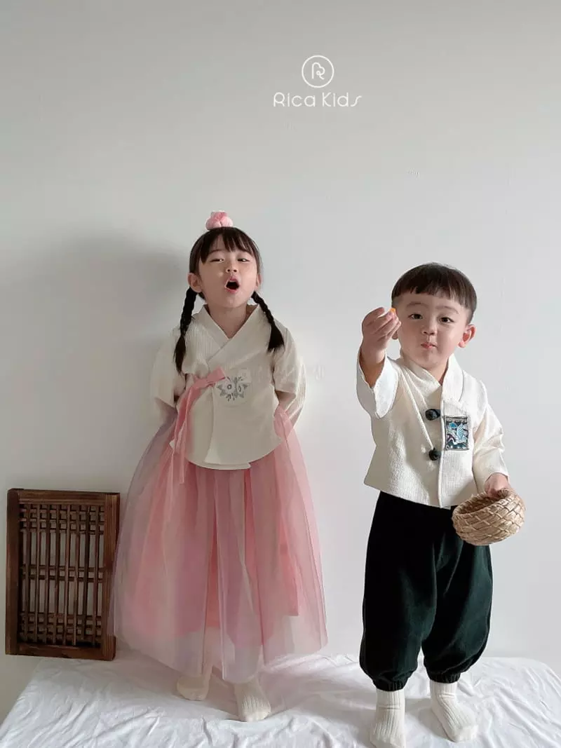 Rica - Korean Children Fashion - #kidzfashiontrend - Embroidery Dang Hanbok - 12