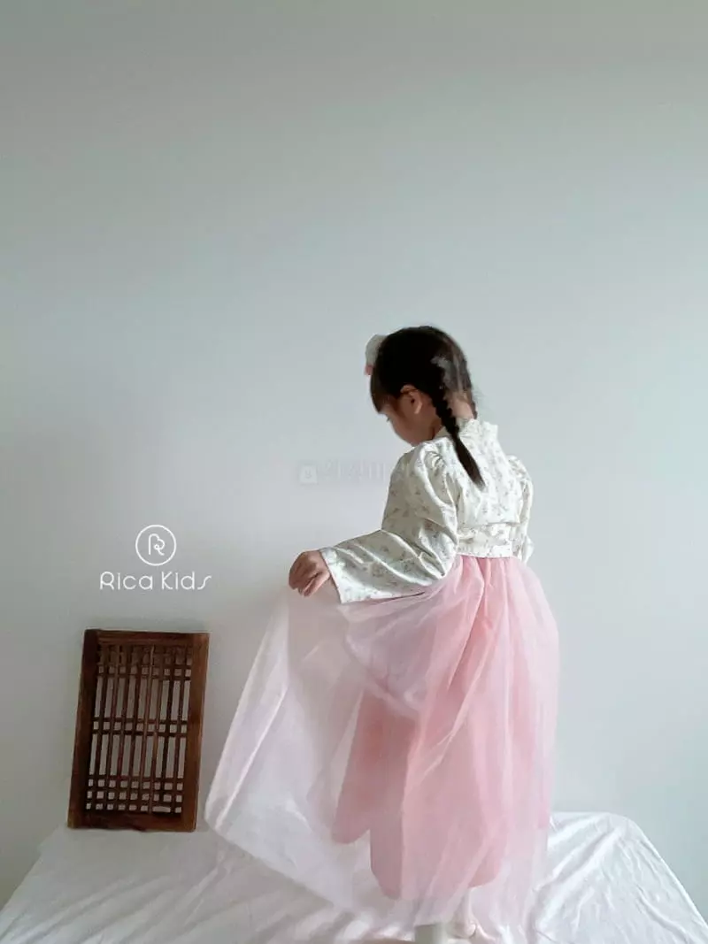 Rica - Korean Children Fashion - #minifashionista - Flower Hanbok