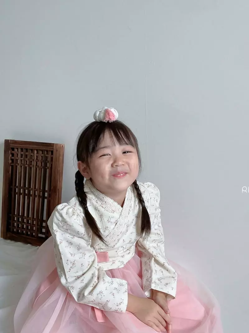 Rica - Korean Children Fashion - #stylishchildhood - Flower Hanbok - 5