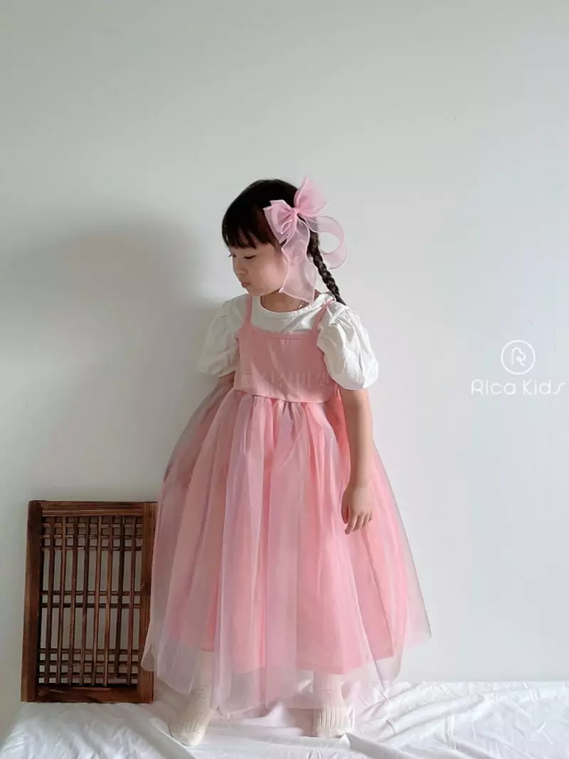 Rica - Korean Children Fashion - #toddlerclothing - Embroidery Dang Hanbok - 4