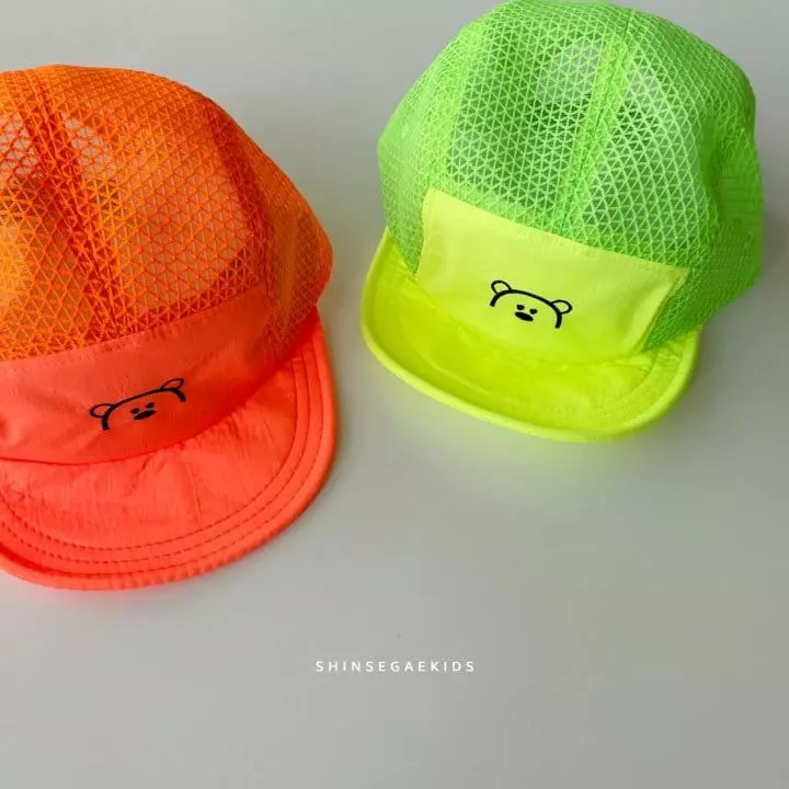 Shinseage Kids - Korean Children Fashion - #Kfashion4kids - Bear Mesh Cap - 3