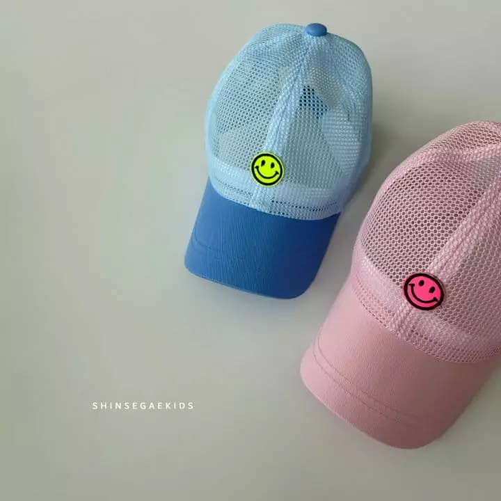 Shinseage Kids - Korean Children Fashion - #magicofchildhood - Mini Smile Mesh Cap - 3