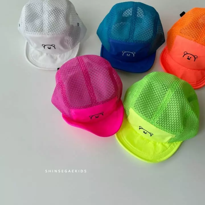 Shinseage Kids - Korean Children Fashion - #todddlerfashion - Bear Mesh Cap - 8
