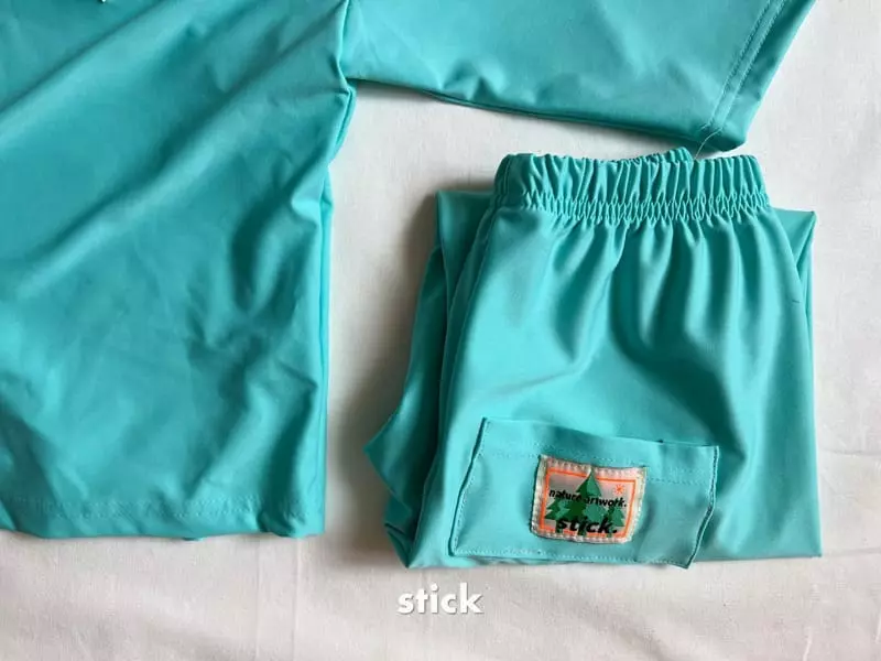 Stick - Korean Children Fashion - #discoveringself - UV Multi Top Bottom Set