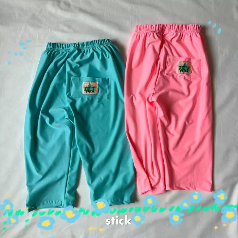 Stick - Korean Children Fashion - #fashionkids - UV Multi Top Bottom Set - 2