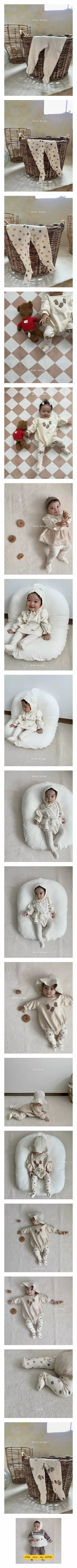 The Beige - Korean Baby Fashion - #babyboutique - Foot Leggings