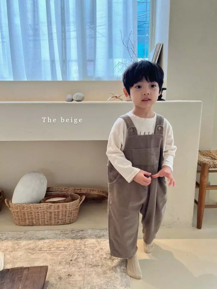 The Beige - Korean Children Fashion - #Kfashion4kids - Long Slit Tee - 12