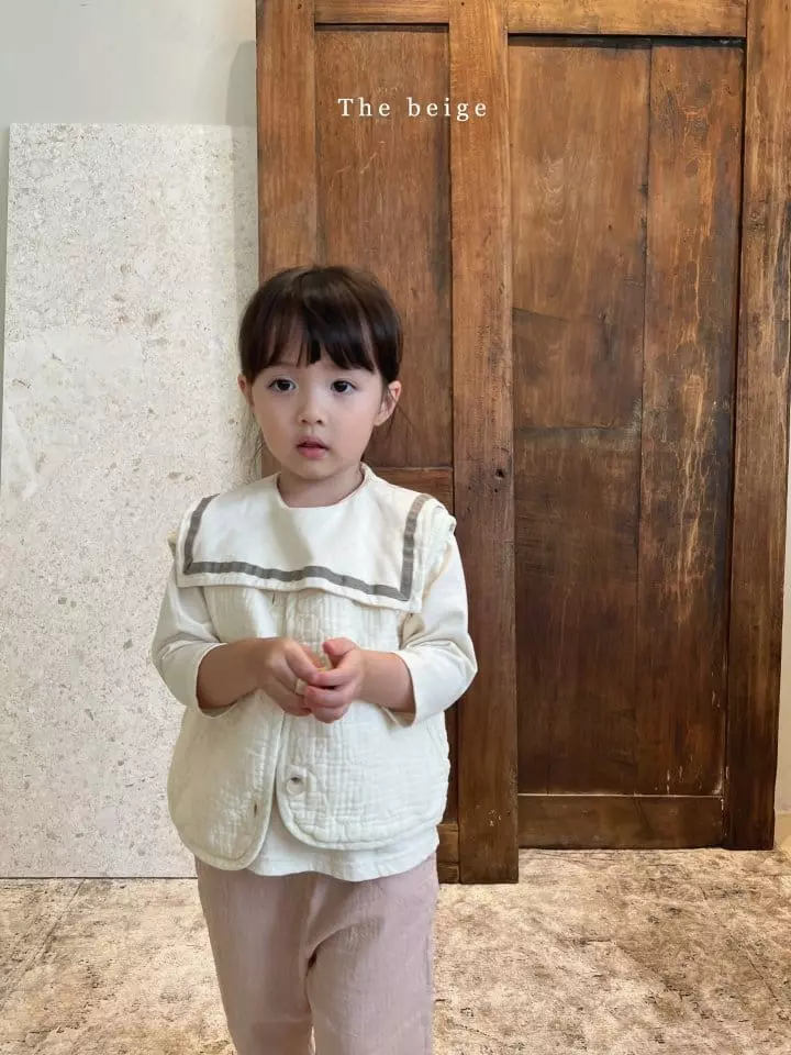 The Beige - Korean Children Fashion - #Kfashion4kids - Twice Quilting Vest