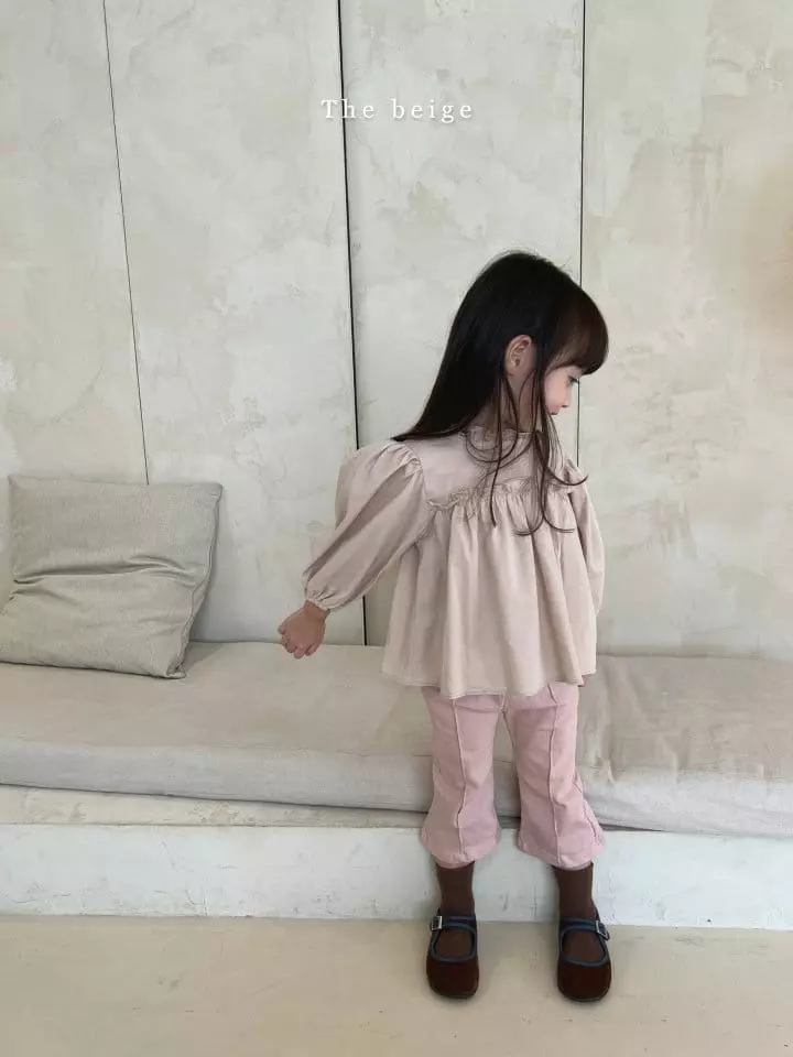 The Beige - Korean Children Fashion - #childofig - Pintuck Pants - 10