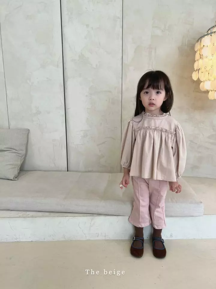 The Beige - Korean Children Fashion - #childofig - Pintuck Pants - 11