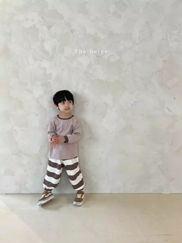 The Beige - Korean Children Fashion - #childofig - Single Color Tee - 4