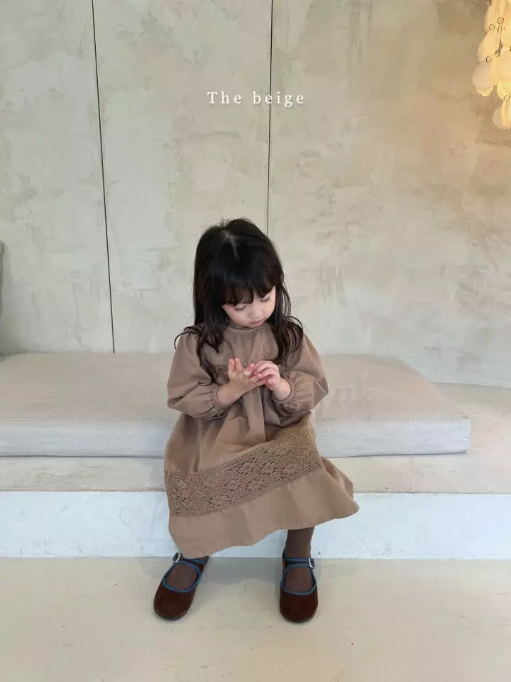 The Beige - Korean Children Fashion - #childrensboutique - Lace One-piece - 12