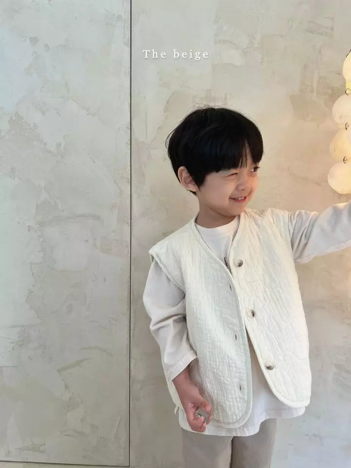 The Beige - Korean Children Fashion - #childrensboutique - Twice Quilting Vest - 10