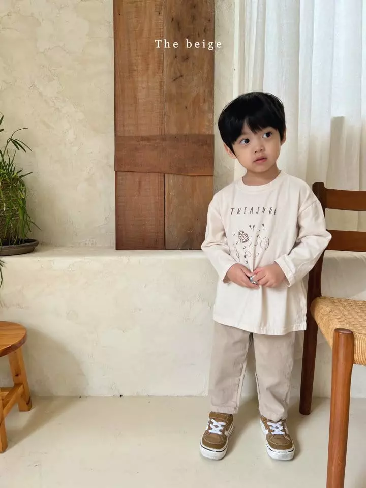 The Beige - Korean Children Fashion - #designkidswear - Long Slit Tee - 6