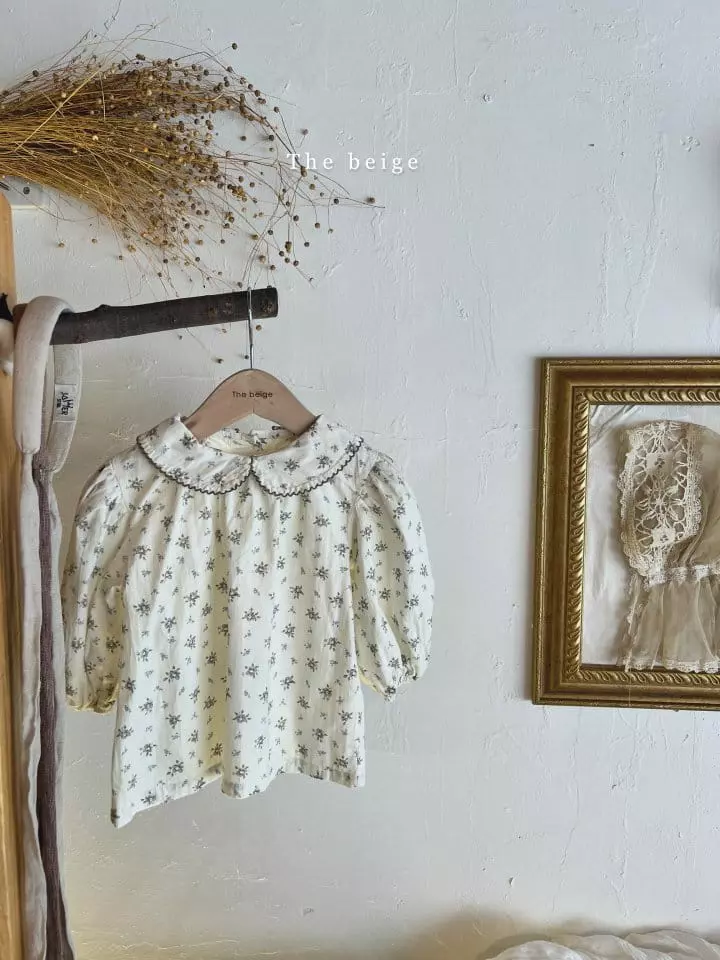 The Beige - Korean Children Fashion - #designkidswear - Pin Coat Blouse