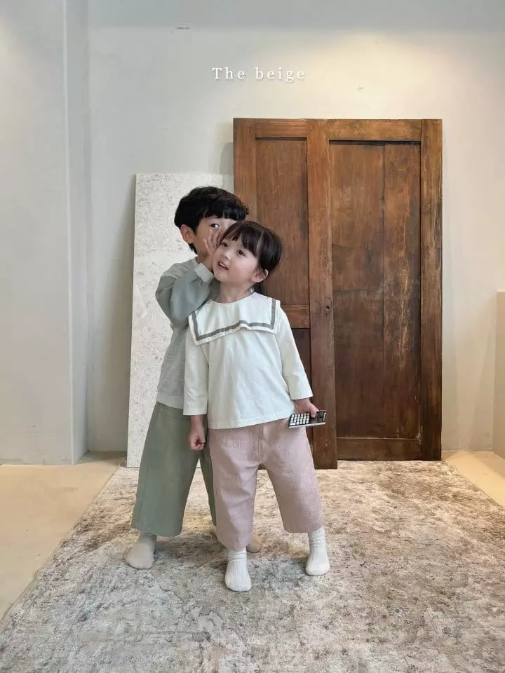 The Beige - Korean Children Fashion - #discoveringself - Natural Baggy Pants - 10