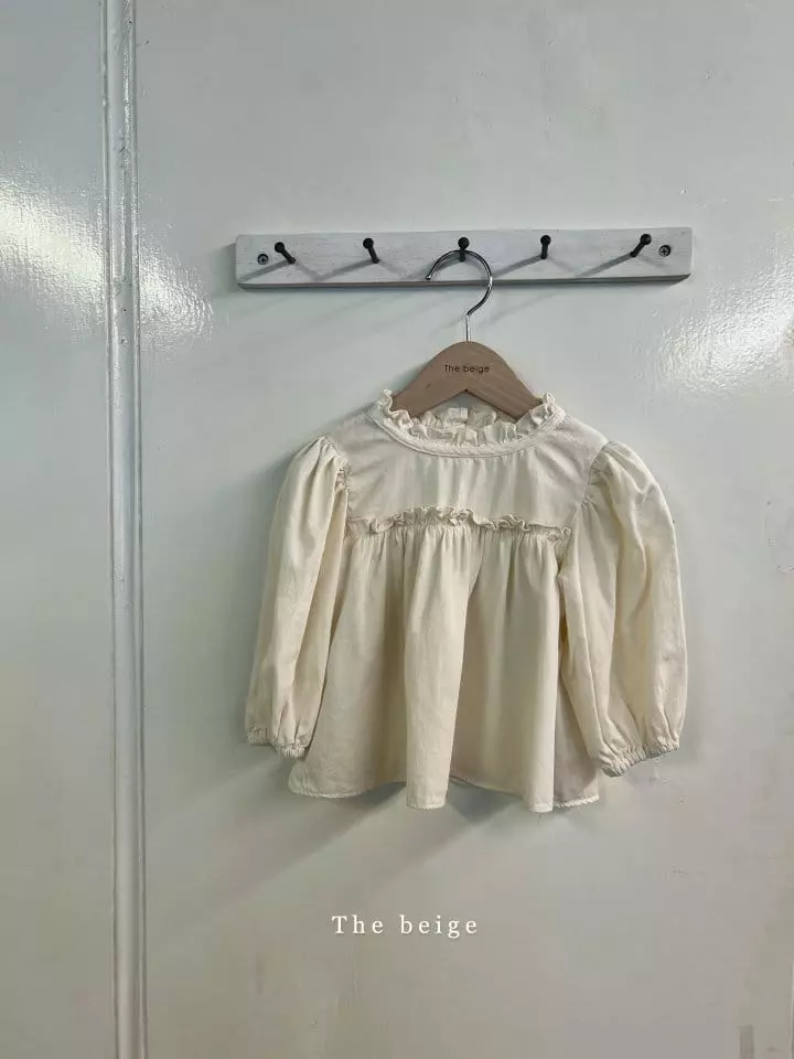 The Beige - Korean Children Fashion - #discoveringself - Frill Blouse