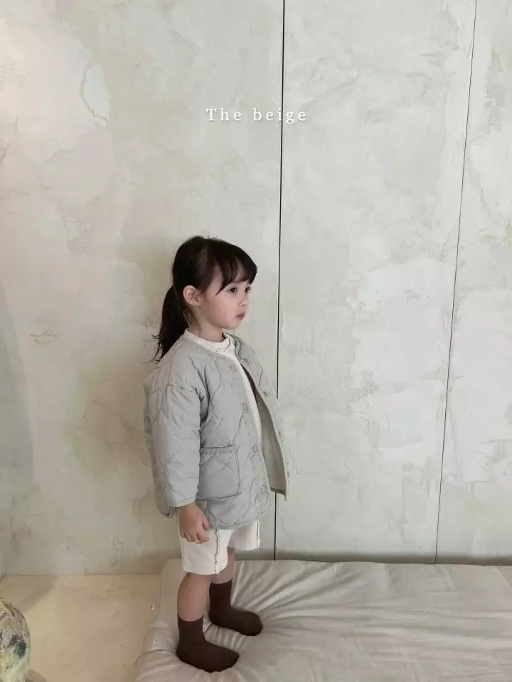 The Beige - Korean Children Fashion - #discoveringself - Quilting Jacket - 11