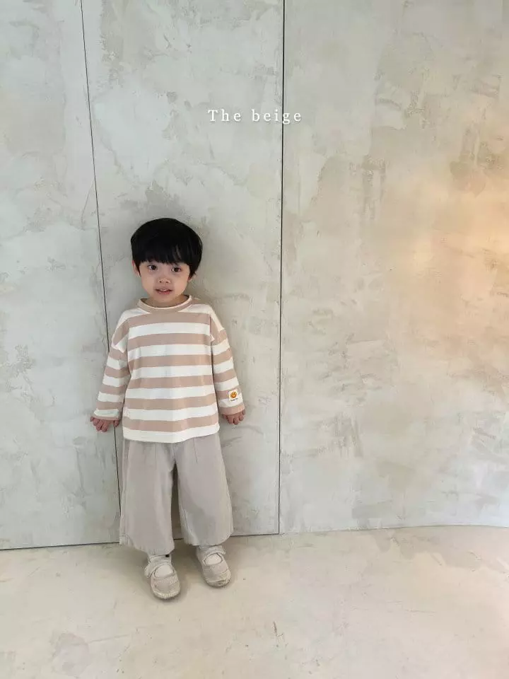 The Beige - Korean Children Fashion - #fashionkids - Striaght Wide Pants - 3