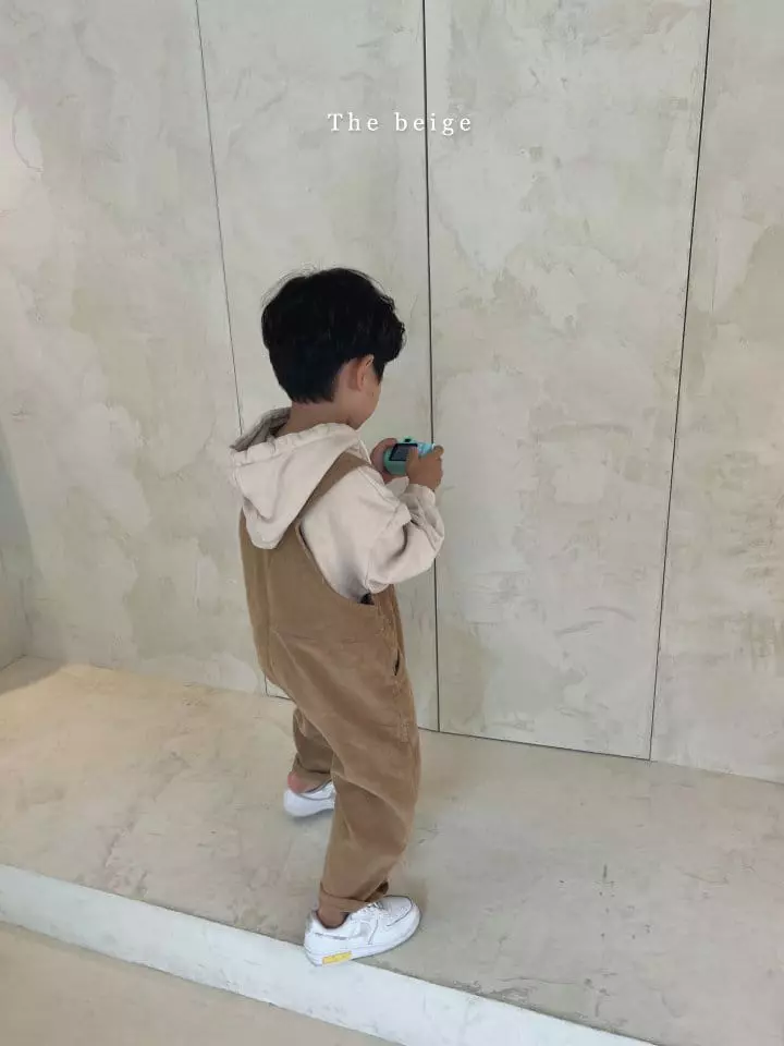 The Beige - Korean Children Fashion - #fashionkids - Ears Dungarees Pants - 10