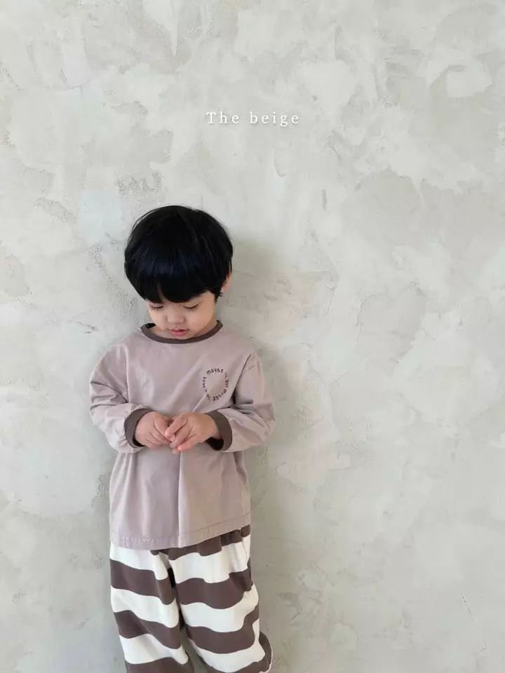 The Beige - Korean Children Fashion - #fashionkids - Single Color Tee - 7
