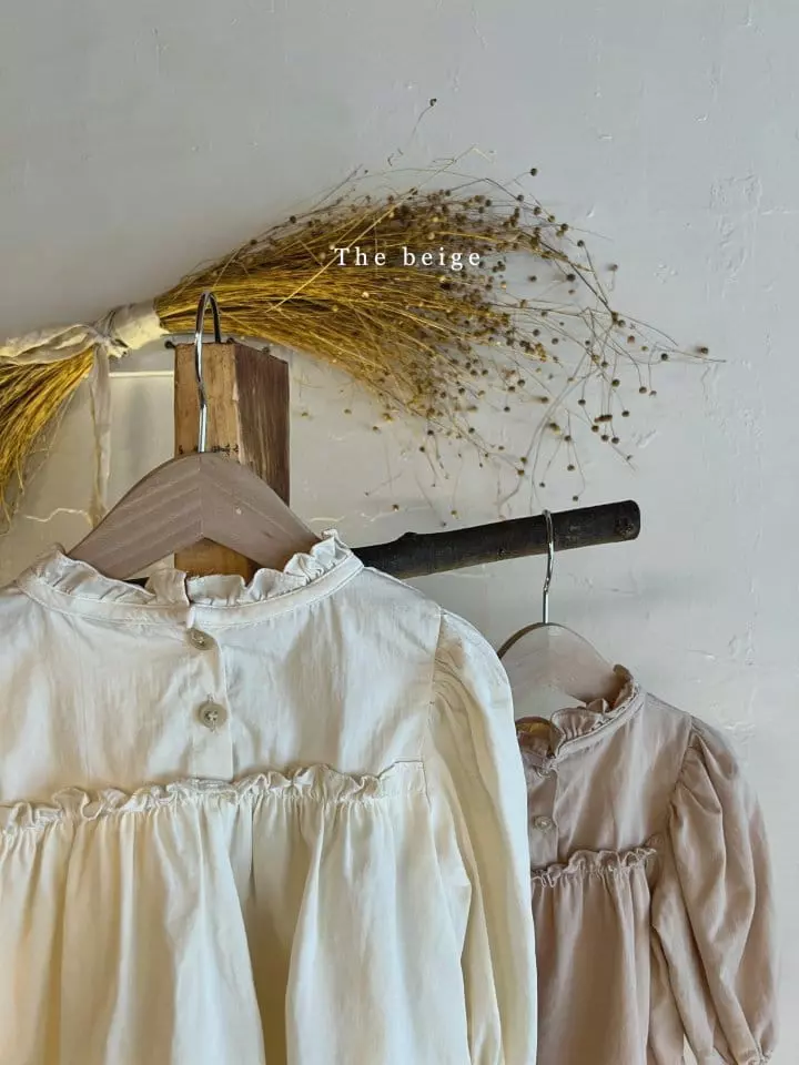 The Beige - Korean Children Fashion - #fashionkids - Frill Blouse - 2