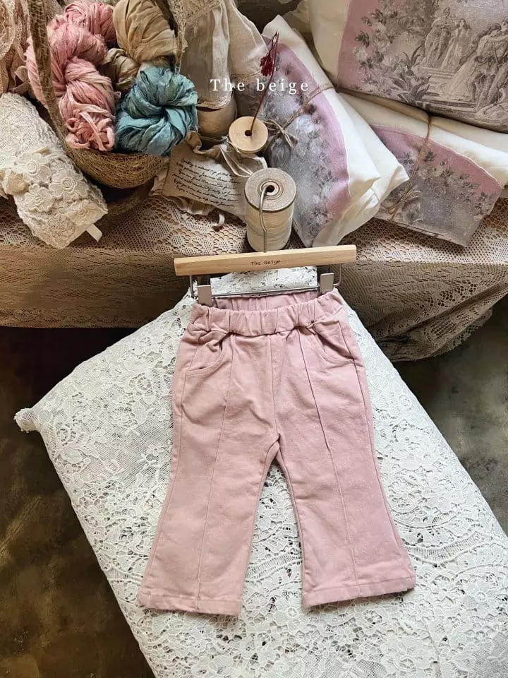 The Beige - Korean Children Fashion - #kidsshorts - Pintuck Pants - 2