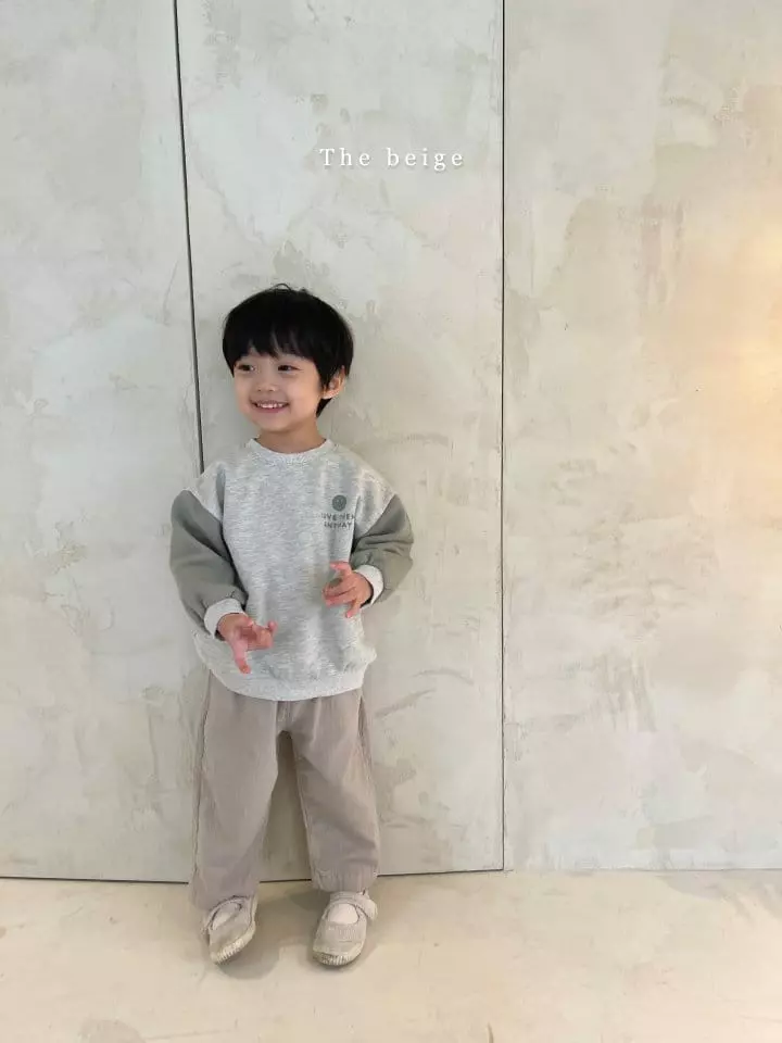 The Beige - Korean Children Fashion - #kidsshorts - Color Sweatshirt - 7