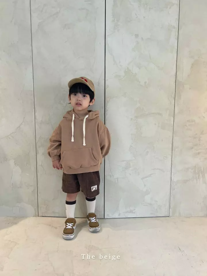 The Beige - Korean Children Fashion - #kidsshorts - Rib Label Shorts - 4