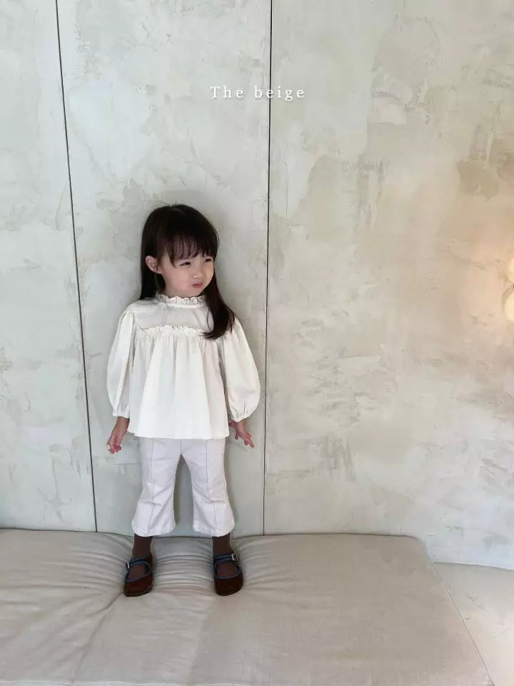 The Beige - Korean Children Fashion - #kidsstore - Pintuck Pants - 3