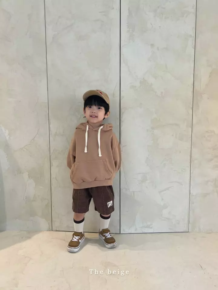 The Beige - Korean Children Fashion - #kidzfashiontrend - Rib Label Shorts - 5