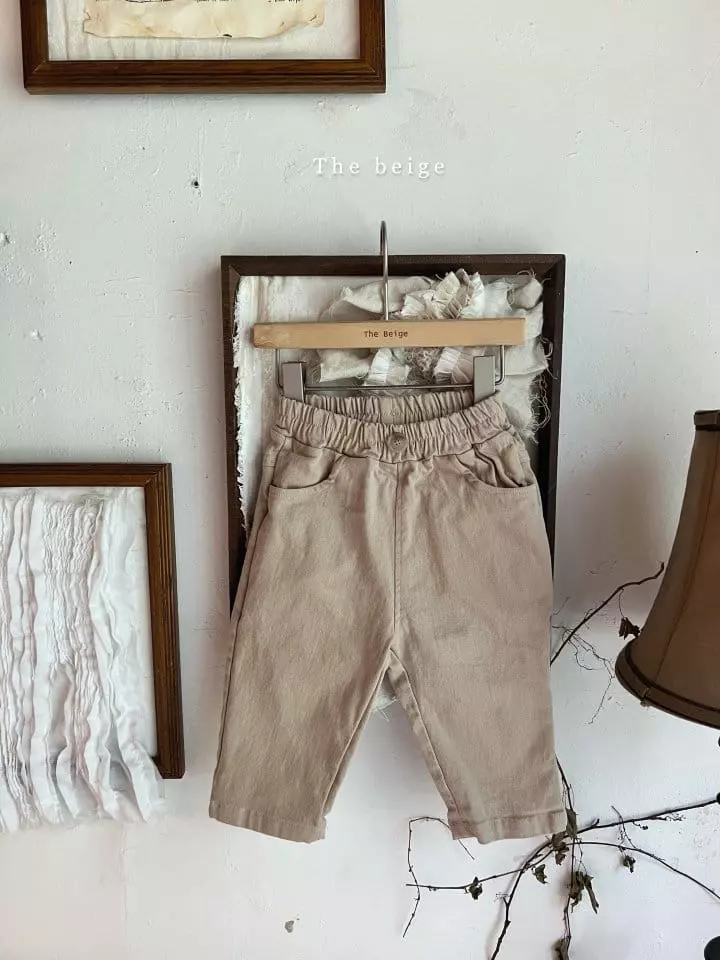 The Beige - Korean Children Fashion - #kidzfashiontrend - Span Baggy Pants