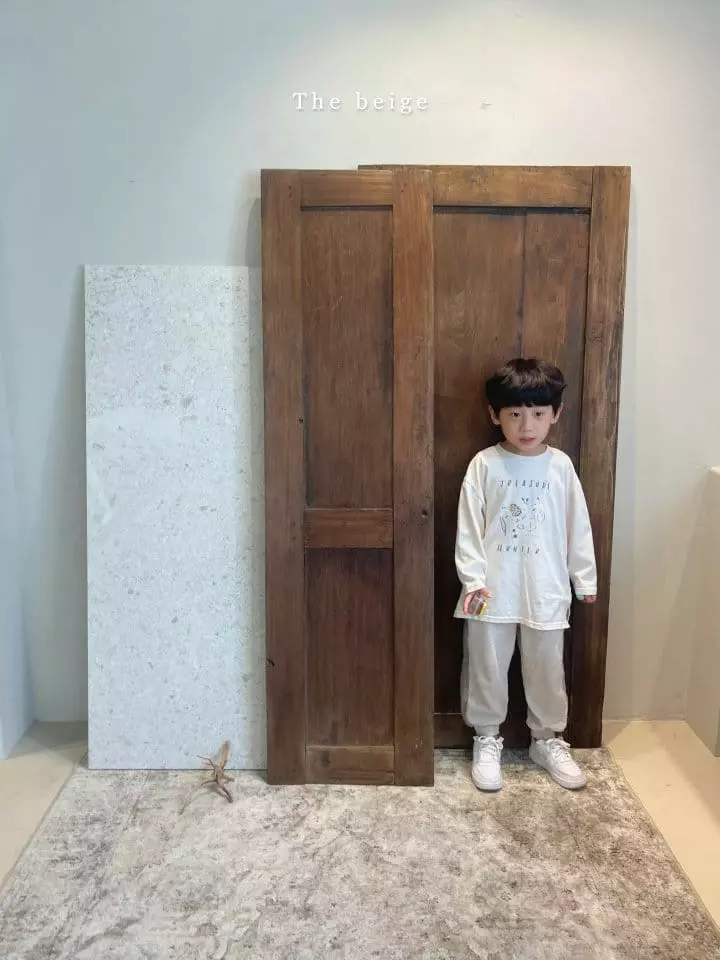 The Beige - Korean Children Fashion - #kidzfashiontrend - Long Slit Tee - 11