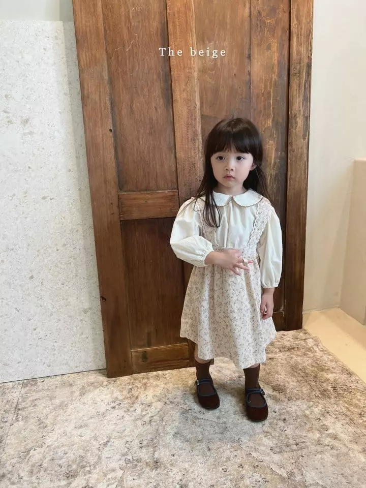The Beige - Korean Children Fashion - #littlefashionista - Lace Dungarees Skirt - 6