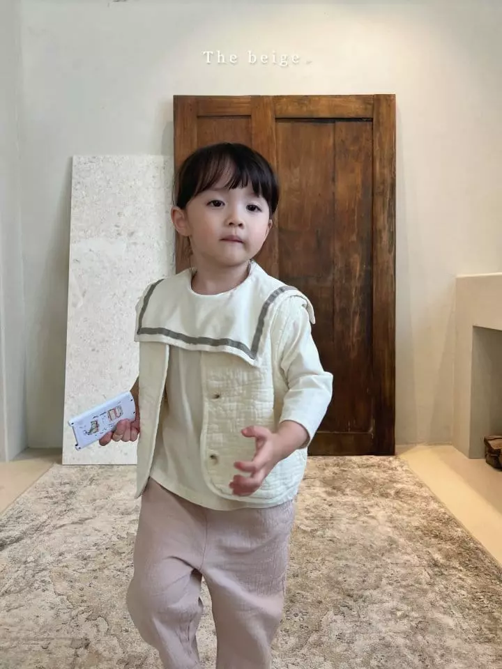 The Beige - Korean Children Fashion - #littlefashionista - Twice Quilting Vest - 2