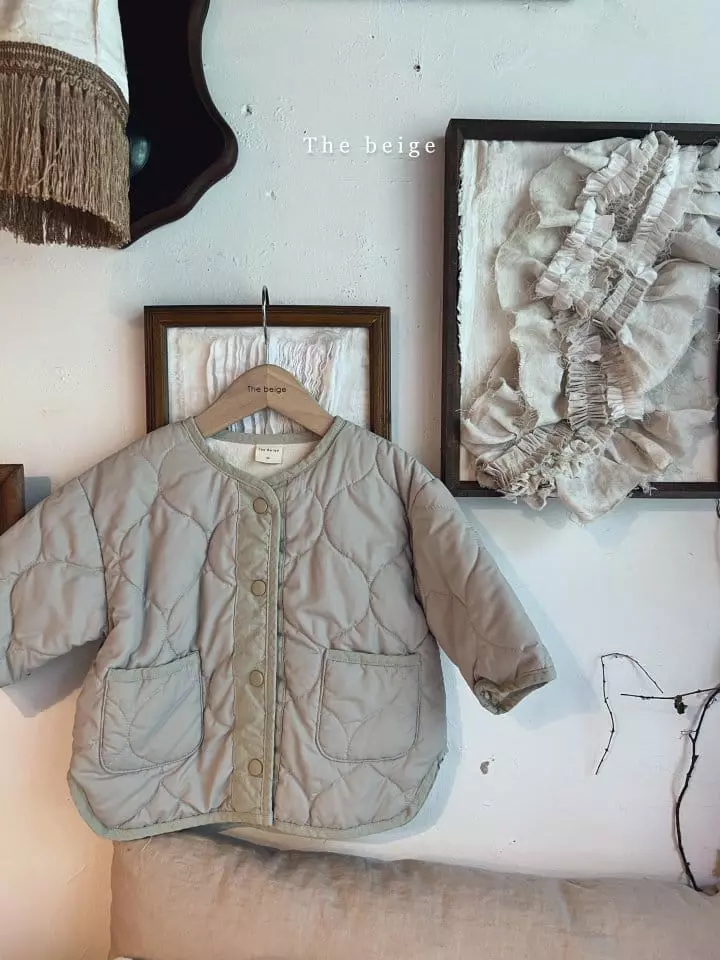 The Beige - Korean Children Fashion - #littlefashionista - Quilting Jacket