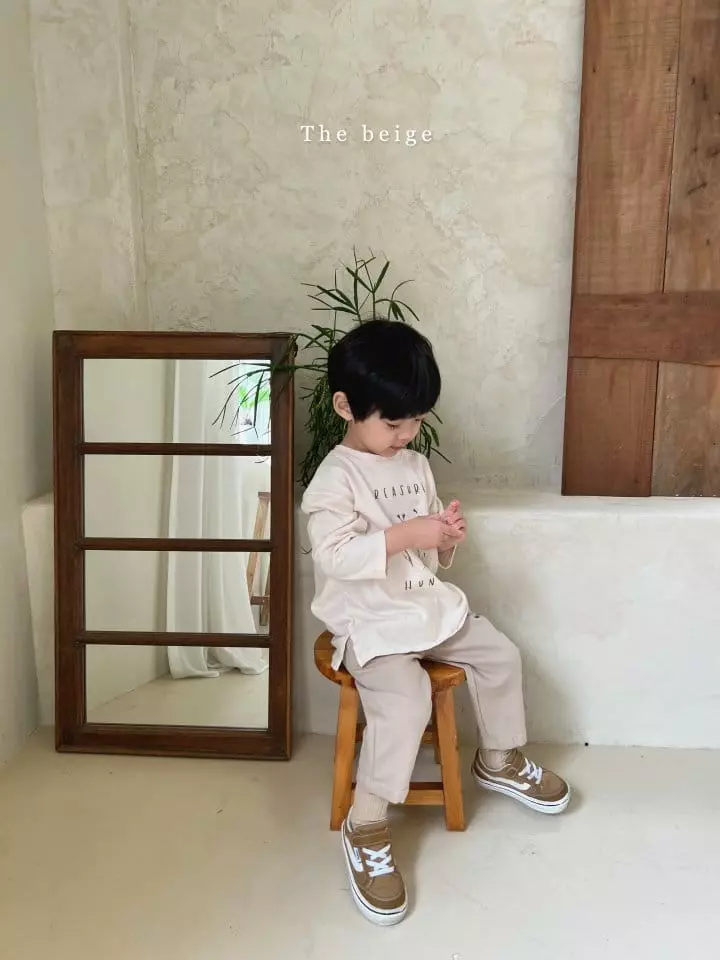 The Beige - Korean Children Fashion - #littlefashionista - Span Baggy Pants - 4