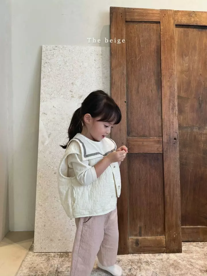 The Beige - Korean Children Fashion - #magicofchildhood - Twice Quilting Vest - 3